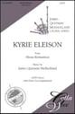 Kyrie Eleison SATB choral sheet music cover